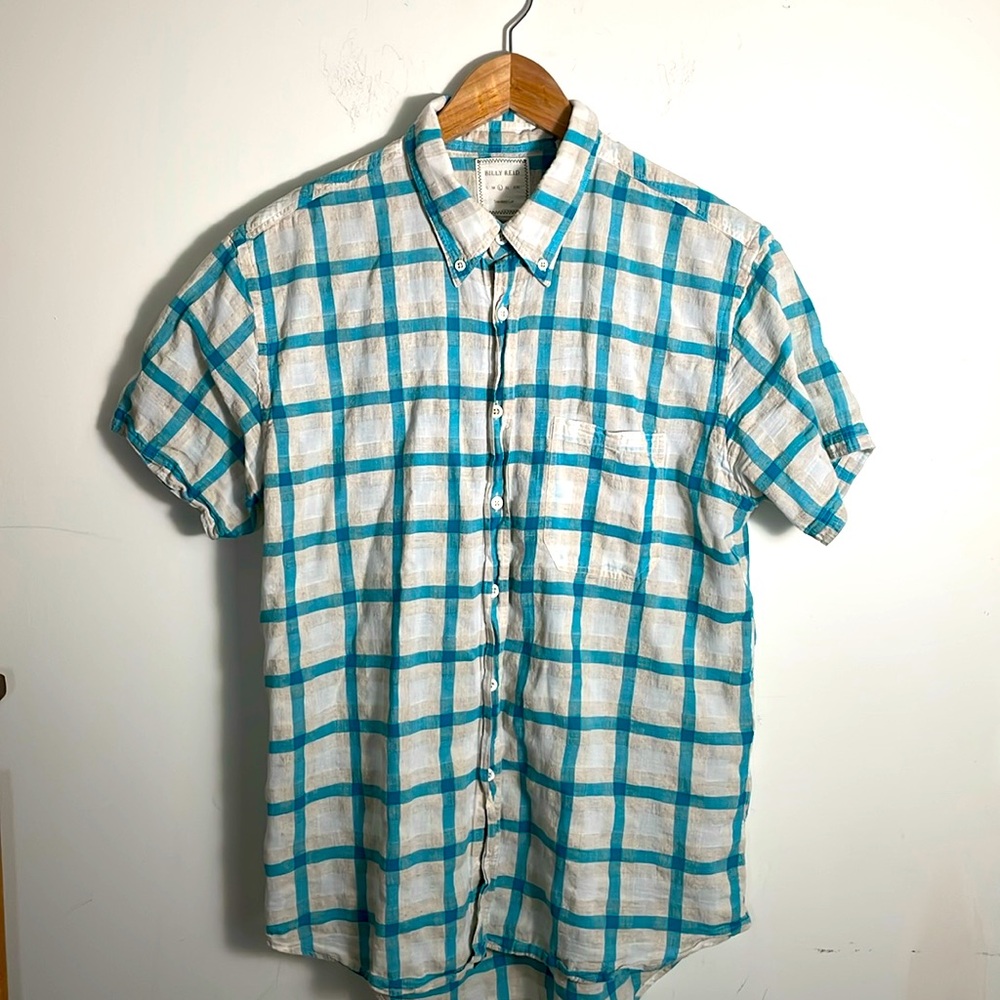 Billy Reid Men's Button Down Shirt Size Large
